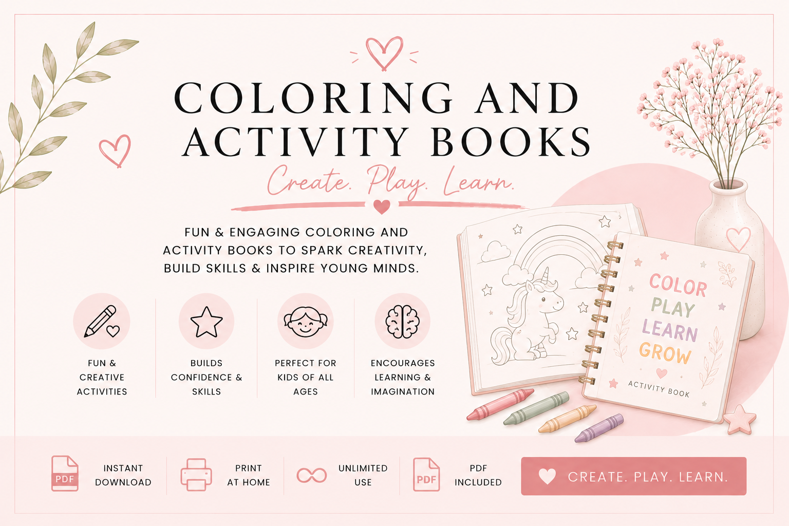 Coloring & Activity Books