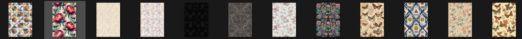 46 Unique Pattern Pages PNG for Junk Journals