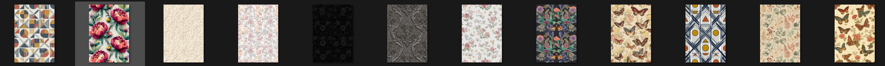 46 Unique Pattern Pages PNG for Junk Journals