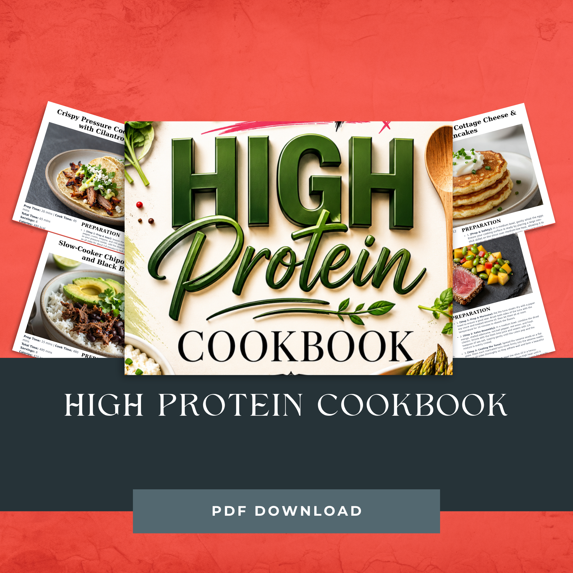 High Protein Cookbook