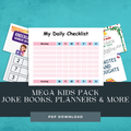 Mega Pack Kids Planners, Activity Books, and Journals