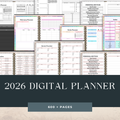 2026 Digital Planner for Apple, Android or Google