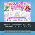 100,000 Coloring Pages Download