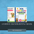Cursive Handwriting Workbook