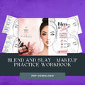 Blend and Slay - Makeup Practice Coloring Workbook