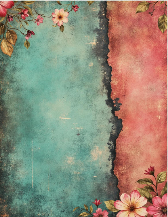 Printable Junk Journal Pages - Grunge Style 8.5x11