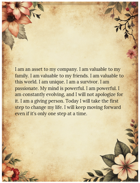 96 Positive Affirmations for Women
