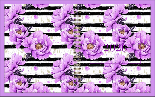2026 Digital Planner Lavendar Flowers