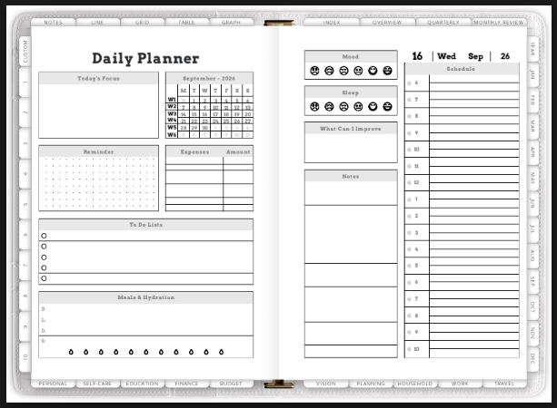 2026 Digital Planner for Apple, Android or Google